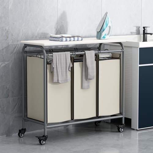 LINZINAR 3-Bag Laundry Hamper - Image 4
