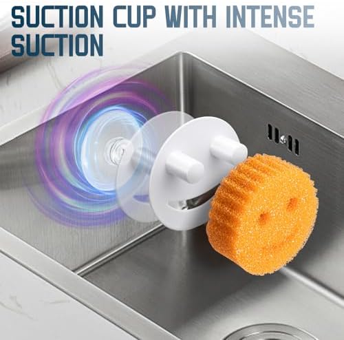 Yoshiky Stainless Steel Smiley Face Sponge Holder, Kitchen Accessories Decor - Image 7