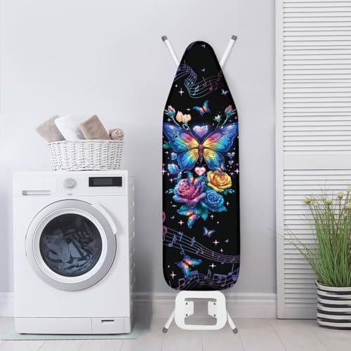 Rose Butterfly Ironing Board Cover - Image 3
