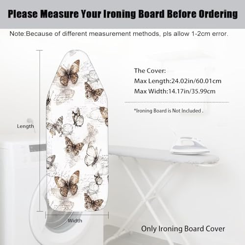 Butterfly Print Ironing Board Cover - Image 7
