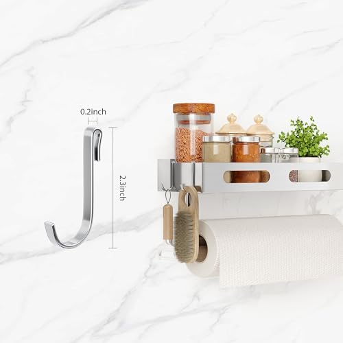 Paper Towel Holder Wall Mount for Bathroom, Paper Towel Holder - Image 5