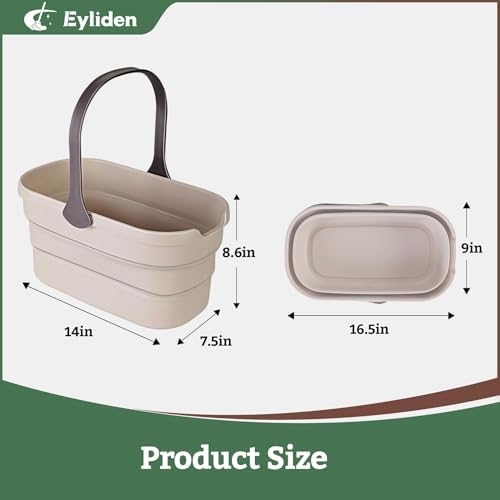 Eyliden Collapsible Bucket, for Cleaning Mop, Tailgating - Image 2