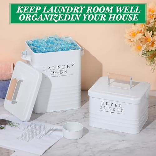 Yaocom 2 Pcs Laundry Pod Container - Image 6