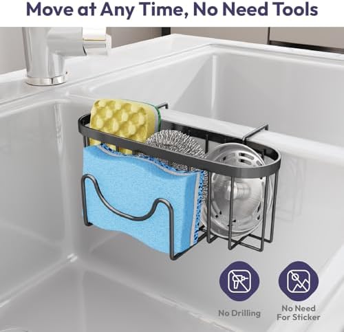 SWTYMIKI Sponge Holder for Kitchen Sink - Image 5