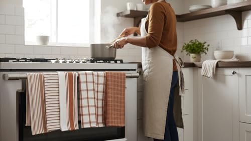 KAF Home Assorted Flat Kitchen Towels - Image 7