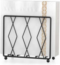 Black Napkin Holder for Table, Modern Metal Stand for Kitchen Counter by LWSFF