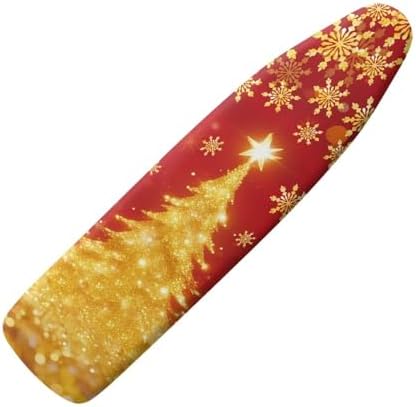 Christmas Tree Print Ironing Board Cover Protector Snowflake Print Ironing by Wanzuoeng