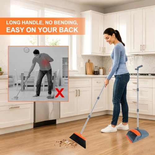 Broom and Dustpan Combo Set - Image 4