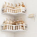 Veken Corner Shower Caddy 3-Pack, Advanced Rustproof Design&Stable Storage by Veken