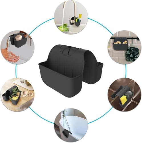 Silicone Sponge Holder for Kitchen Sink Caddy 1Pc - Image 5