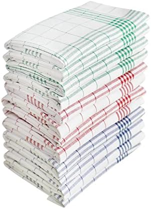 DG Collections Kitchen Dish Towels, 100% Natural Cotton Kitchen Towels by DGCollections