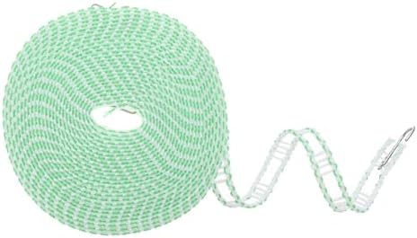 uxcell Windproof Clothesline, 10M 33ft Plastic Non-Slip Clothes Drying Rope by uxcell