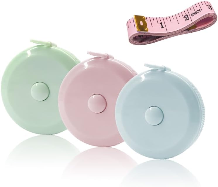 GDMINLO 3 Pack Tape Measure Measuring Tape by GDMINLO