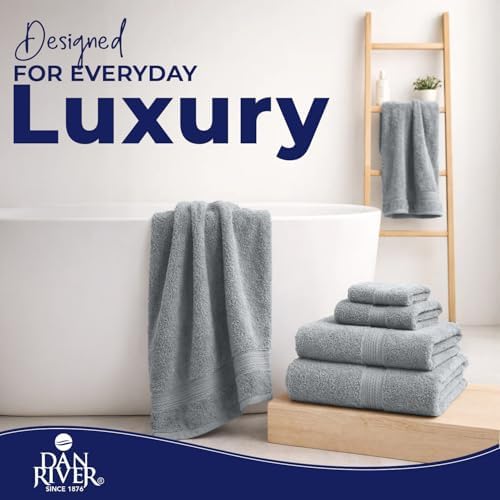 DAN RIVER 8 Piece Luxury Bath Towels - Image 4