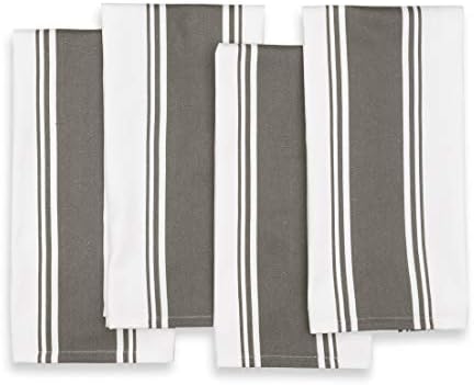 AMOUR INFINI Kitchen Towels 100% Cotton Pack of 4, Highly Absorbent Quick - Image 2