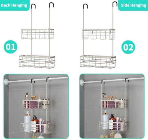 HapiRm Hanging Shower Caddy Organizer - Image 4