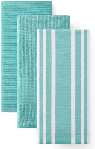Homaxy Cotton 380 GSM Premium Kitchen Towels, 3 Pack by Homaxy