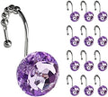 Sunlit Luxury Design Round Purple Diamond Crystal Gem Bling by Sunlit