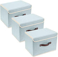 TYEERS Collapsible Storage Boxes, Washable Fabric Storage Bins by StorageOrganization