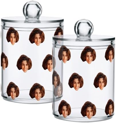 Personalized Custom 2 Pack Qtip Holder Dispenser by Unknown