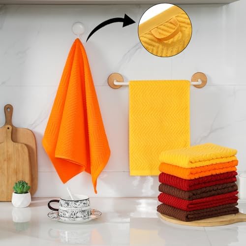 100% Cotton Kitchen Dish Towels Set - Image 4