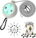 Portable Travel Clothesline, 33ft Camping Clothes line by Caudblor