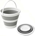 Collapsible Bucket with Handle 5L, Foldable Pop Up Water Tub, Small Cleaning by Unknown