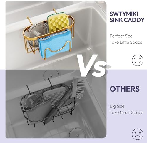 SWTYMIKI Sponge Holder for Kitchen Sink - Image 5