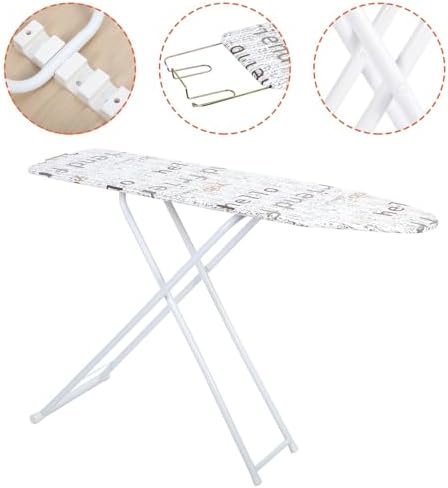 Foldable Ironing Board 43" x 13", Height Adjustable Iron Board - Image 5