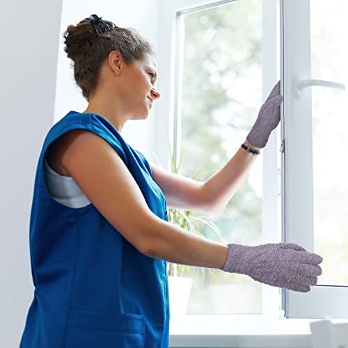 Patelai 3 Pairs Microfiber Dusting Gloves - Image 2