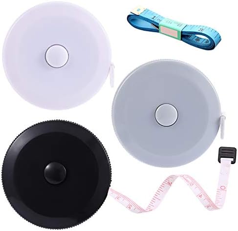 Measuring Tape Retractable, 60 Inch Soft Fabric Tape Measure by BUSHIBU