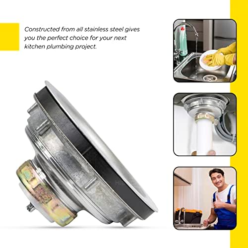 Everflow 7516 Kitchen Sink Stainless Steel Drain Assembly - Image 3