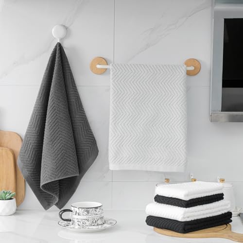100% Cotton Kitchen Towels and Dishcloths Set - Image 4