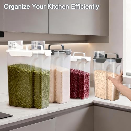 Komzon Rice Storage Containers, Rice dispenser - Image 7