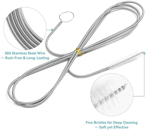 2-Pack 120-Inch Flexible Drain Brush - Image 3