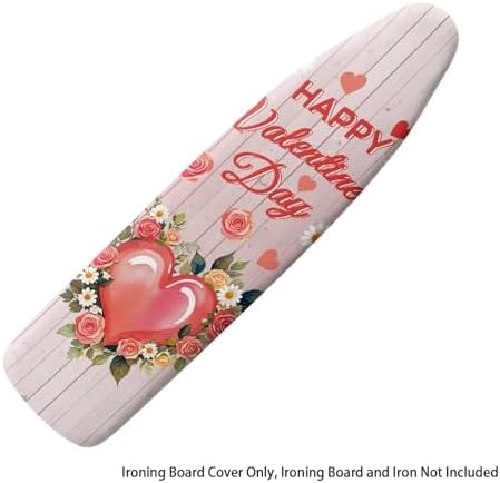 Love Heart Ironing Board Cover Floral Heavy Duty Iron Pad Covers Romantic - Image 6