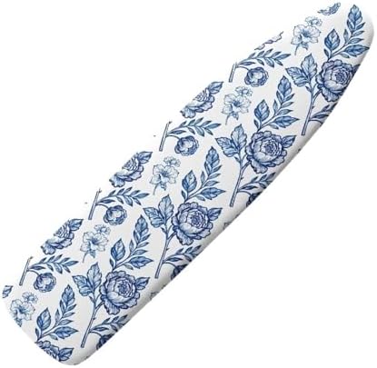 Blue Flowers Ironing Board Cover by Tomeusey