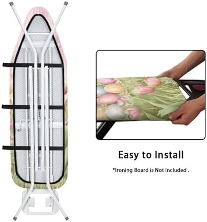 Cute Bunny Ironing Board Cover Standard Size Tulip Ironing Board Pad Ironing - Image 4