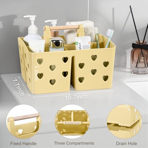 Portable Shower Caddy Plastic Shower Basket Organizer - Image 3