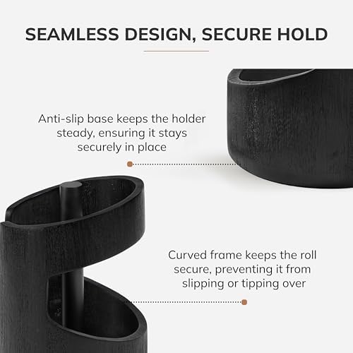 Anji Mountain Wooden Paper Towel Holder - Image 4