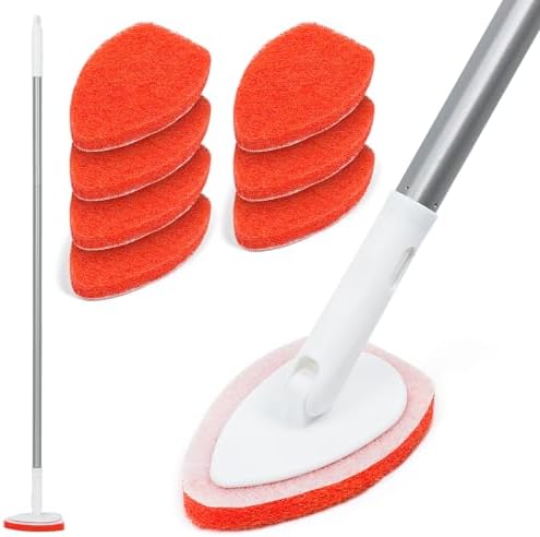 Bathtub Scrubber with Long Handle by MAVRIZ