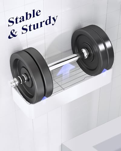 Kitsure Shower Caddy Adhesive, Stylish Shower Organizer - Image 4