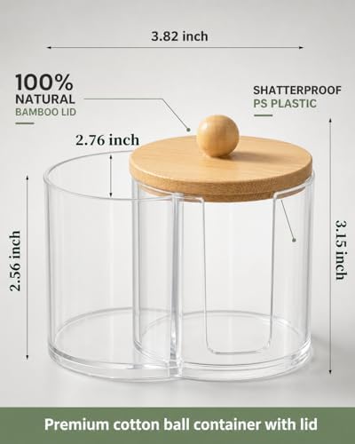 2-in-1 Cotton Swab and Cotton Round Holder - Image 3
