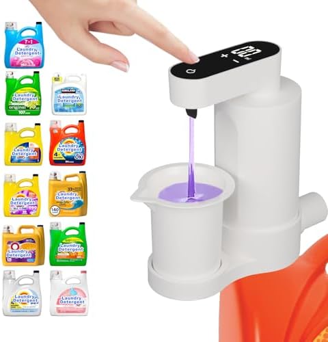 Electric Laundry Detergent Pump, Reusable Smart Laundry Detergent Dispenser by Domigard