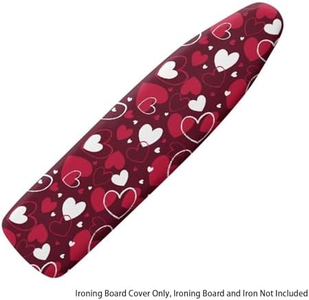 Heart Cute Ironing Board Cover Romantic Standard Size 15″x54″ Ironing Board - Image 6