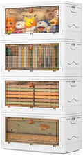 YFXCVSL 4 Tier Plastic Storage Bins by YFXCVSL