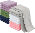 Homaxy Super Soft Absorbent Coral Velvet Dish Cloths 18 Pack by Homaxy
