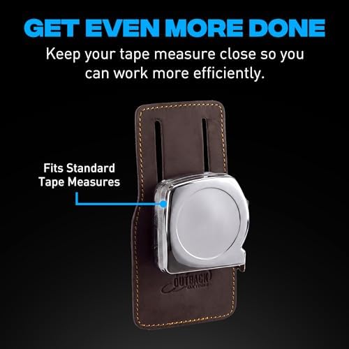 OX Tools Leather Tool Holsters & Pouches – Hammer, Tape Measure, Utility & - Image 4