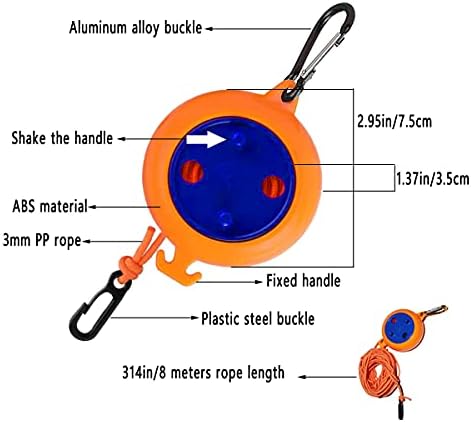 Camping Retractable Clothesline, Adjustable 32ft/10M Camping Clothesline - Image 2
