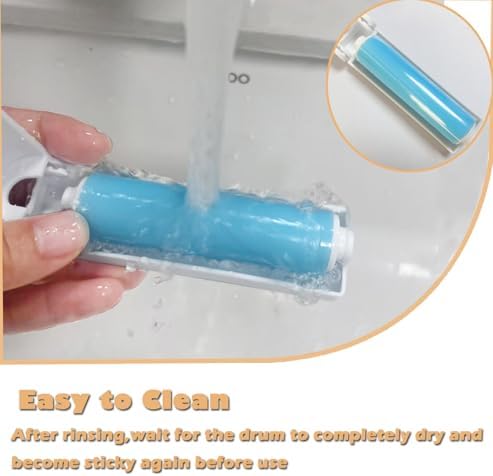 Mini Reusable Lint Roller 8 Pack, Washable Sticky Gel Lint Remover - Image 5